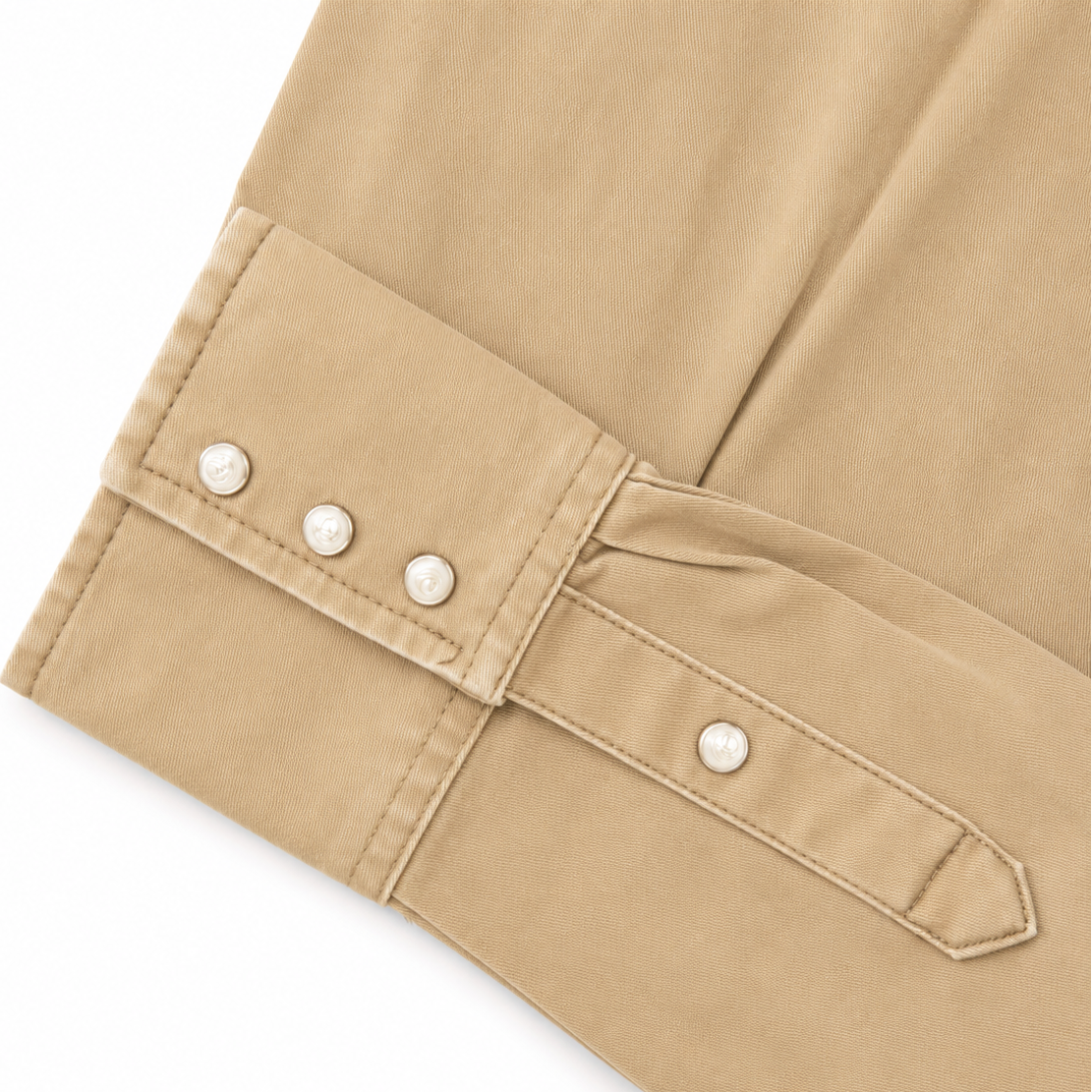 Wrangler Women's Western Snap Work Shirt- Rawhide