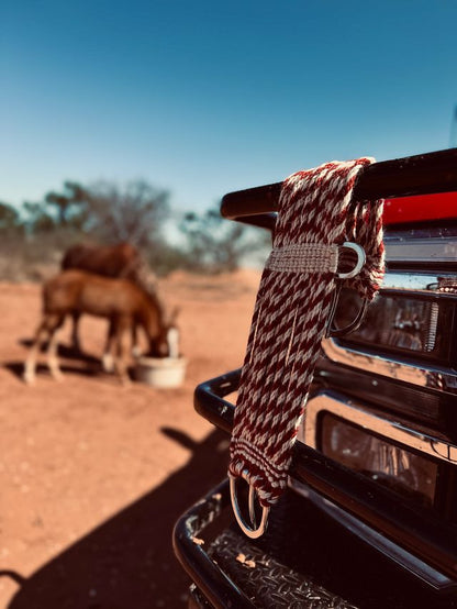 Handmade Red/White Cinch by Zack Peters
