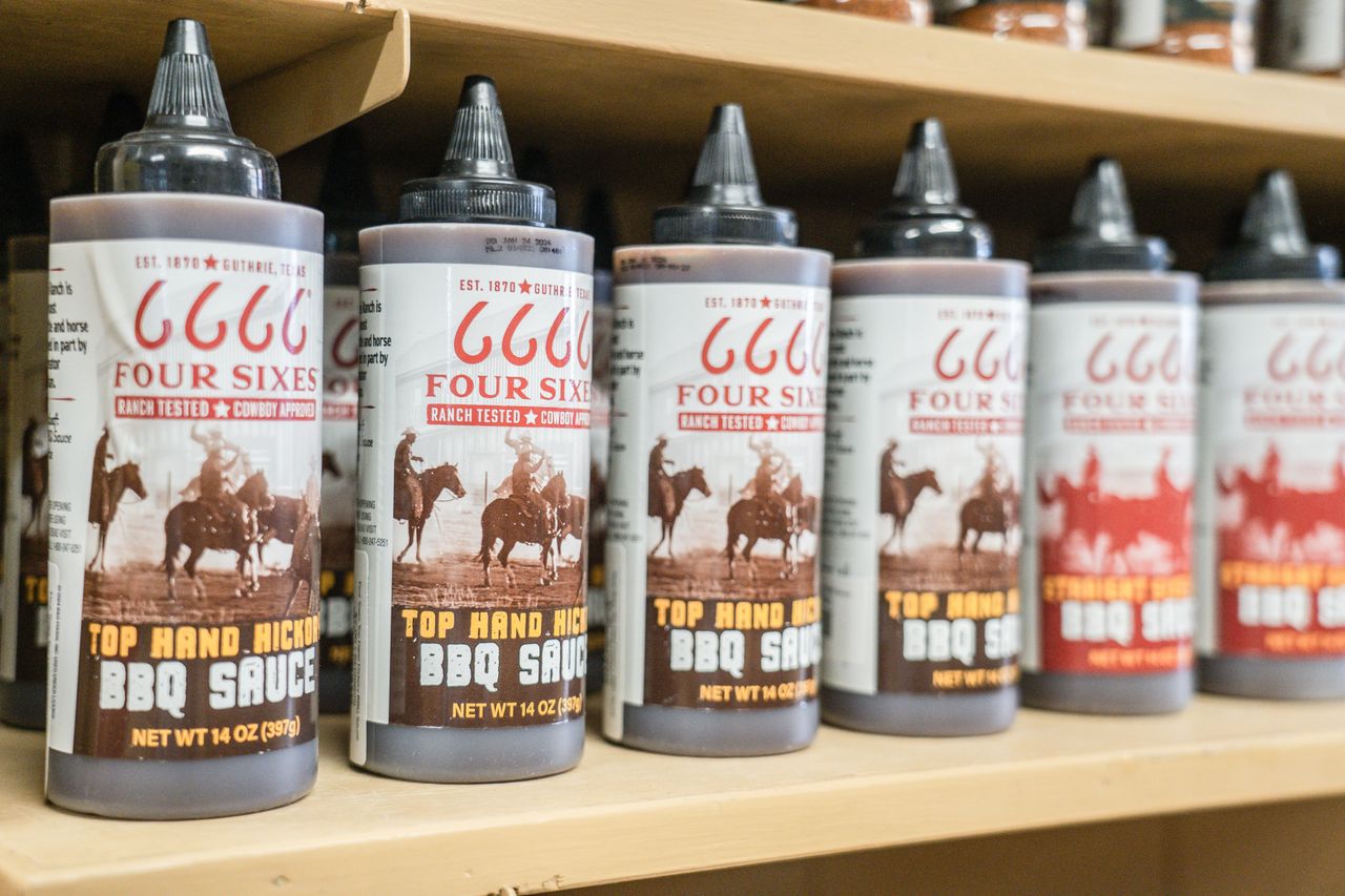 Four Sixes Top Hand Hickory BBQ Sauce