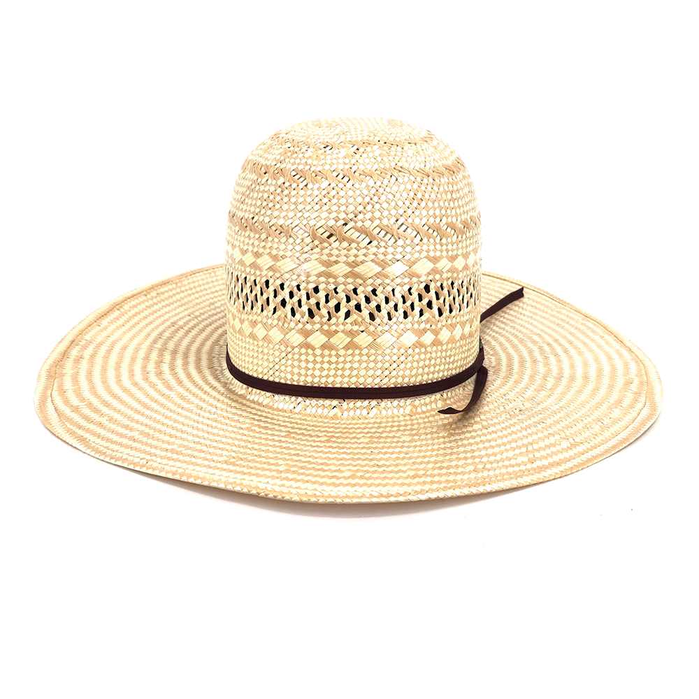 American Hat Company Straw Hat- 845 S (Open Crown)