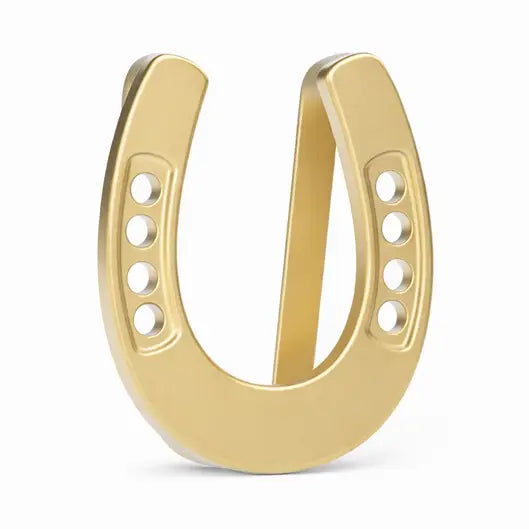 Lucky Horseshoe Skinny Scarf Slide