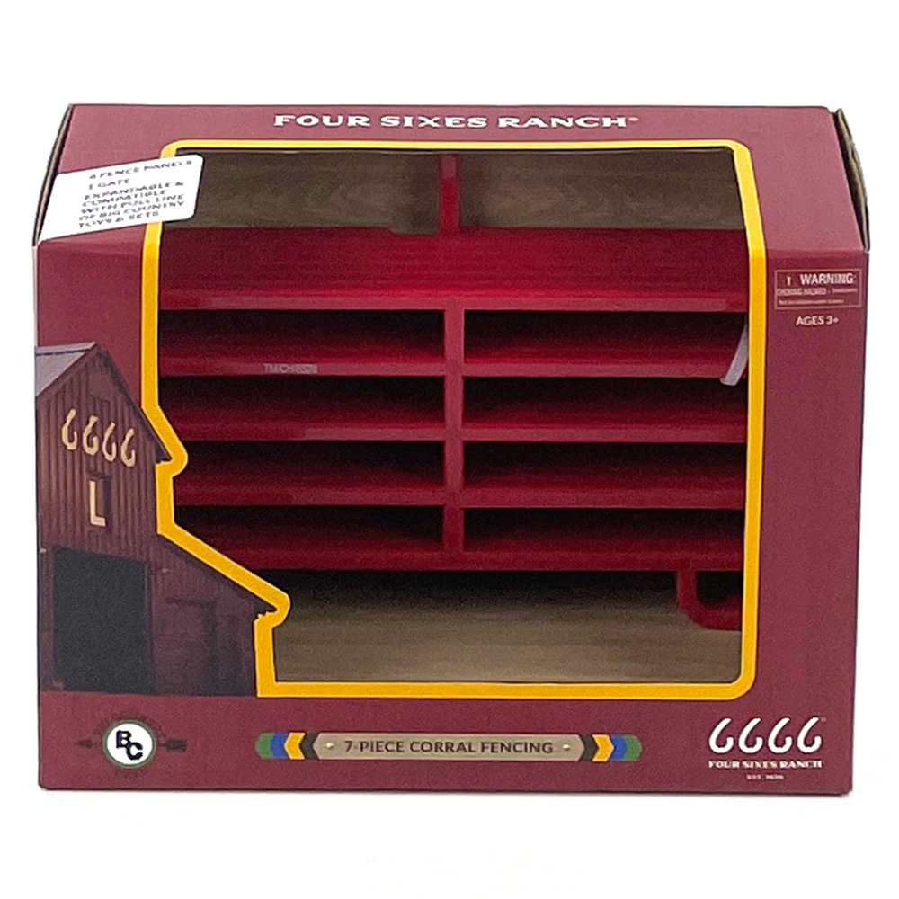 Four Sixes 7 Piece Corral Fence Set in box