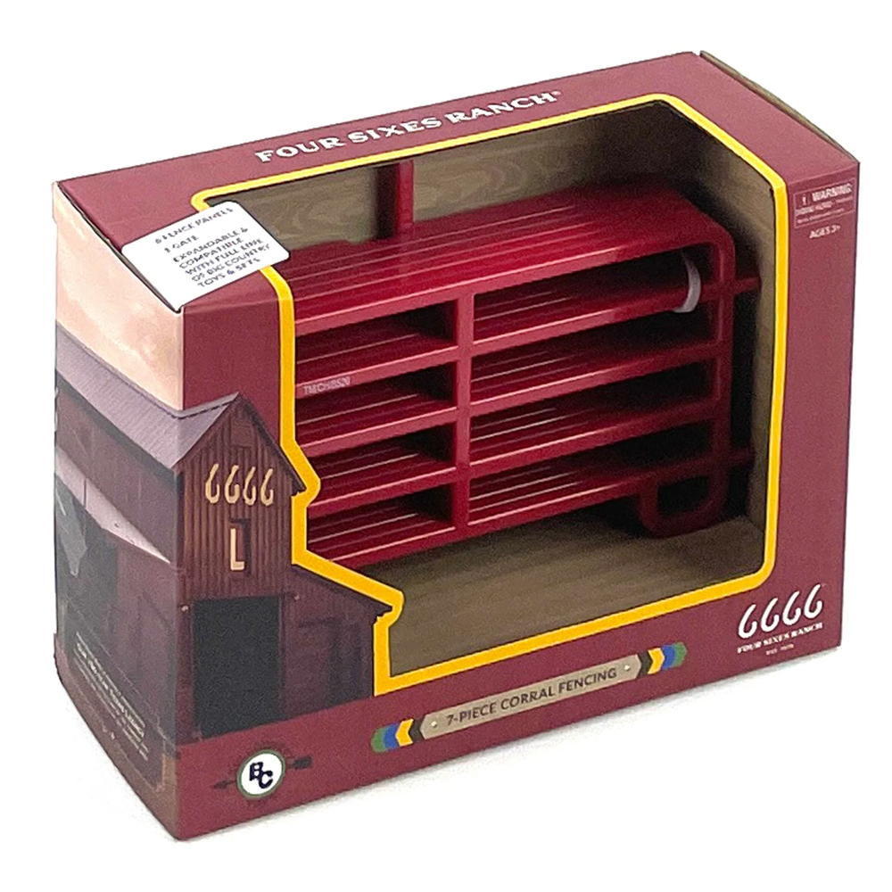Four Sixes 7 Piece Corral Fence Set in Box