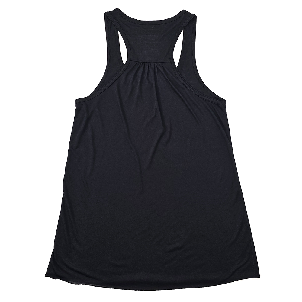 Black flowy tank online