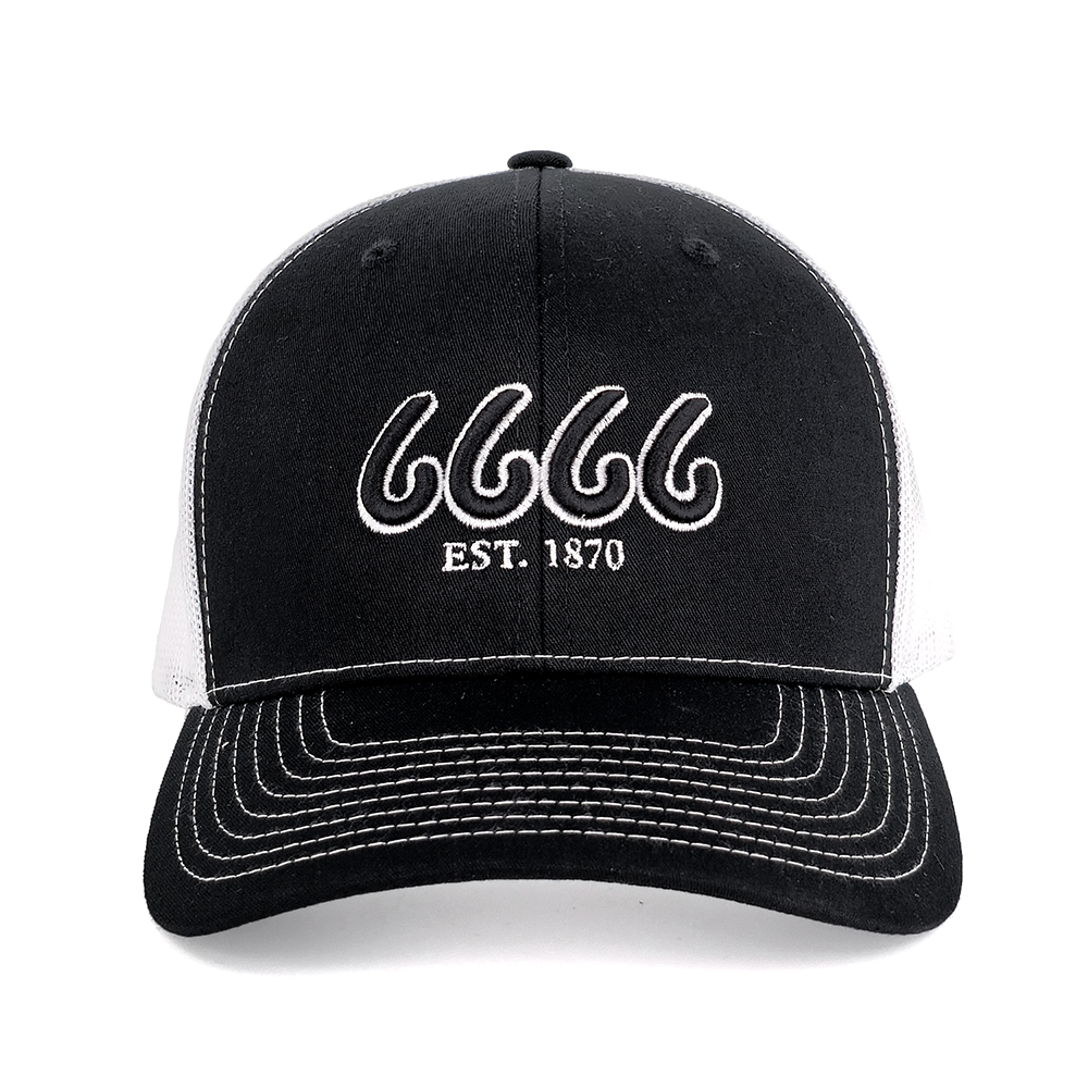 Black/White Trucker 112