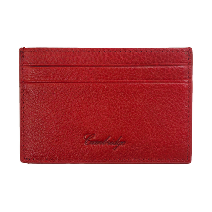 Red 6666 Card Holder Back