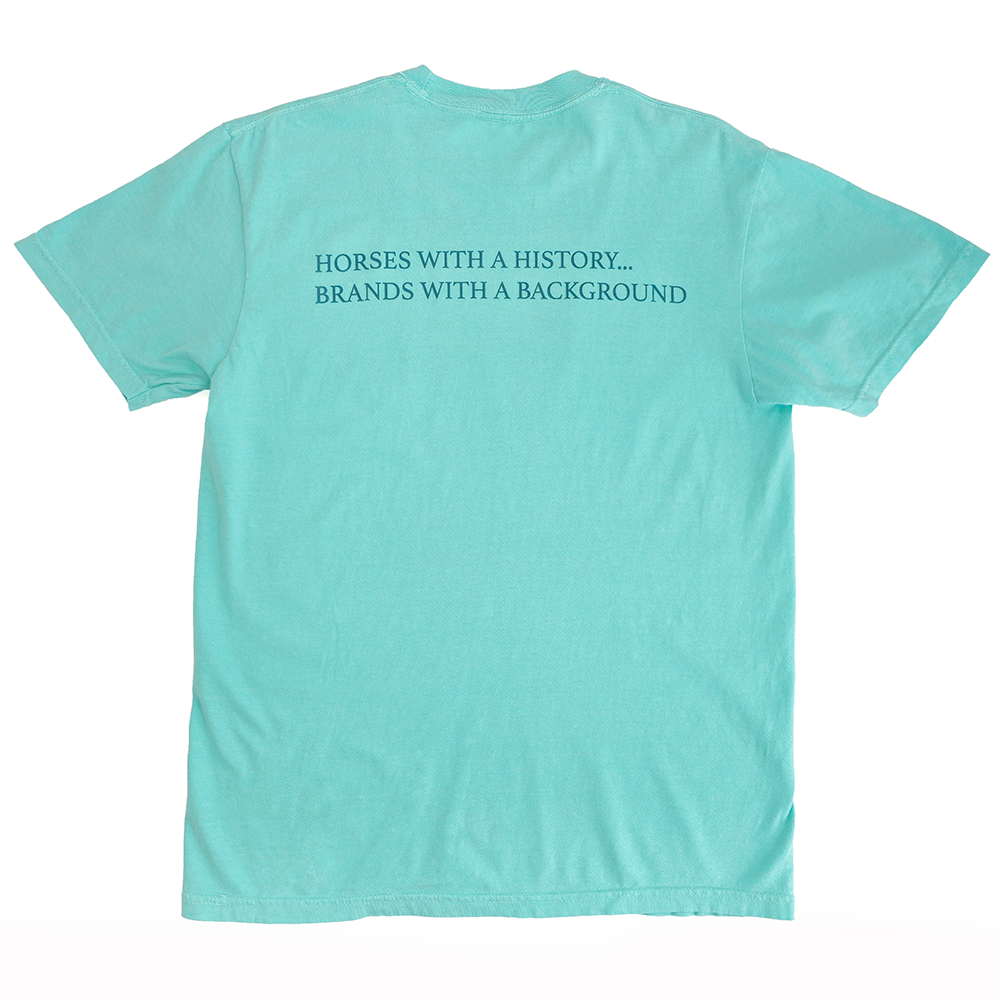 Brands with a Background Back- Heather Blue