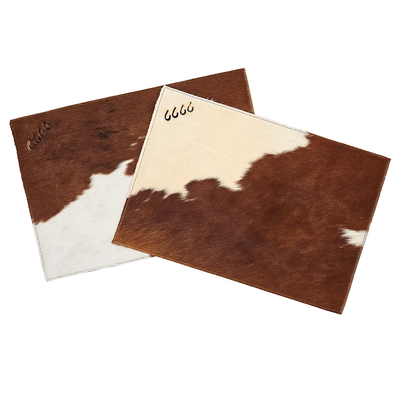 Four Sixes Branded Cowhide Placemat