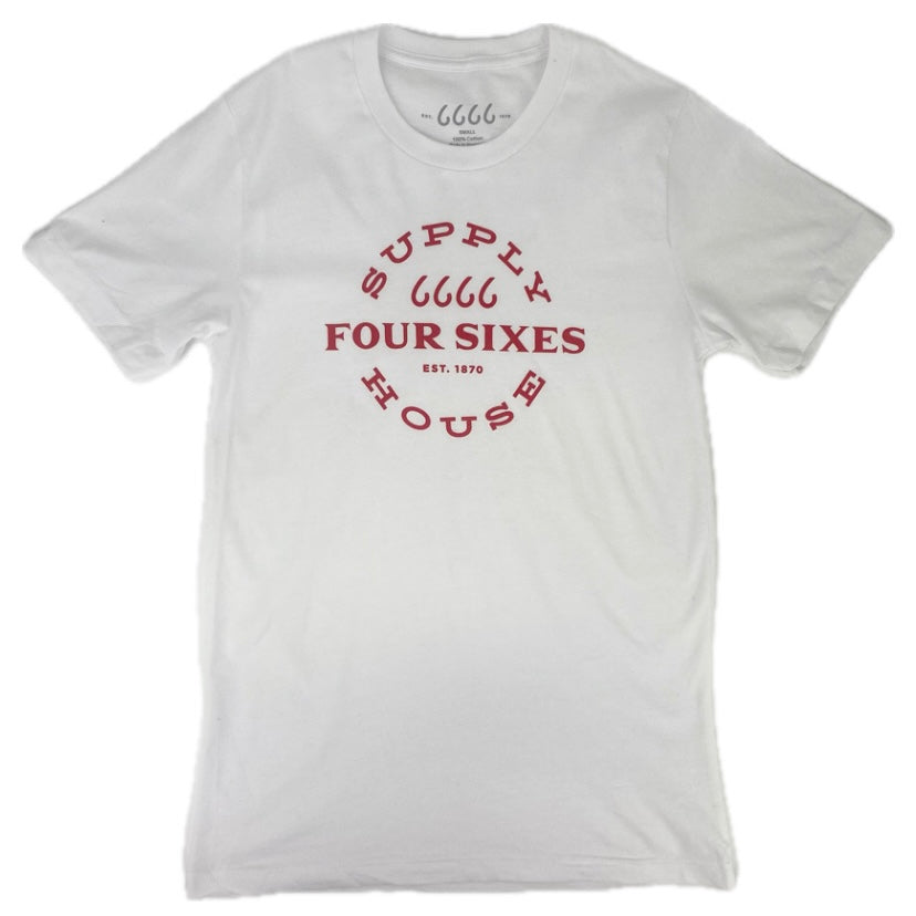 Supply House T-Shirt-White