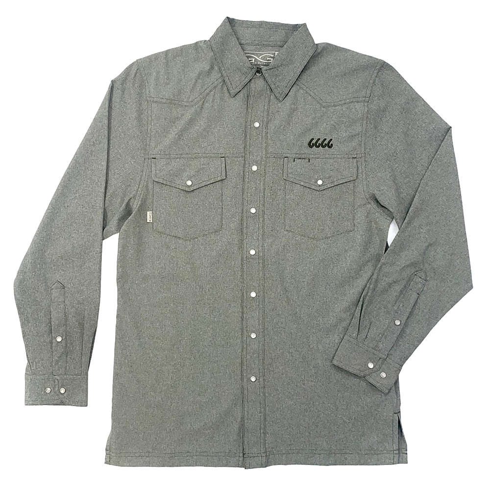 GG Agave LS Pearl Snap Shirt