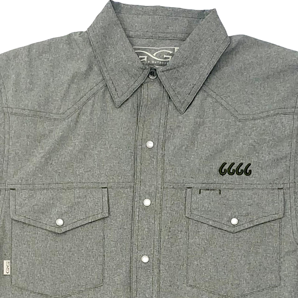 GG Agave LS Pearl Snap Shirt