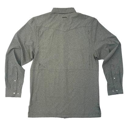 GG Agave LS Pearl Snap Shirt Back
