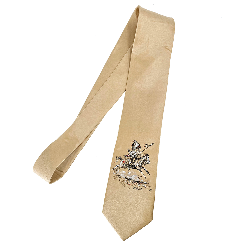 Blu Dornan Gold Tie