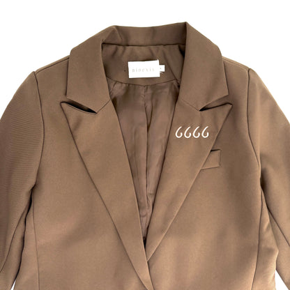 Single Button Women's Blazer