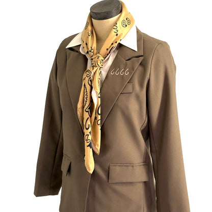 Single Button Women's Blazer