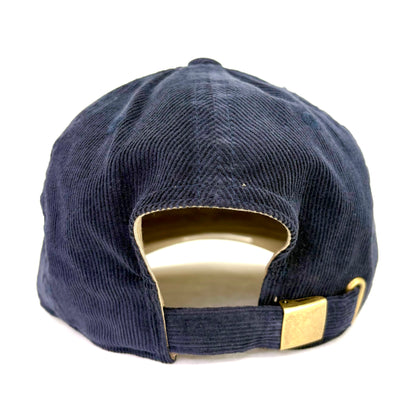 Corduroy Dad Cap Navy