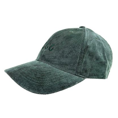 Corduroy Dad Cap Dark Green