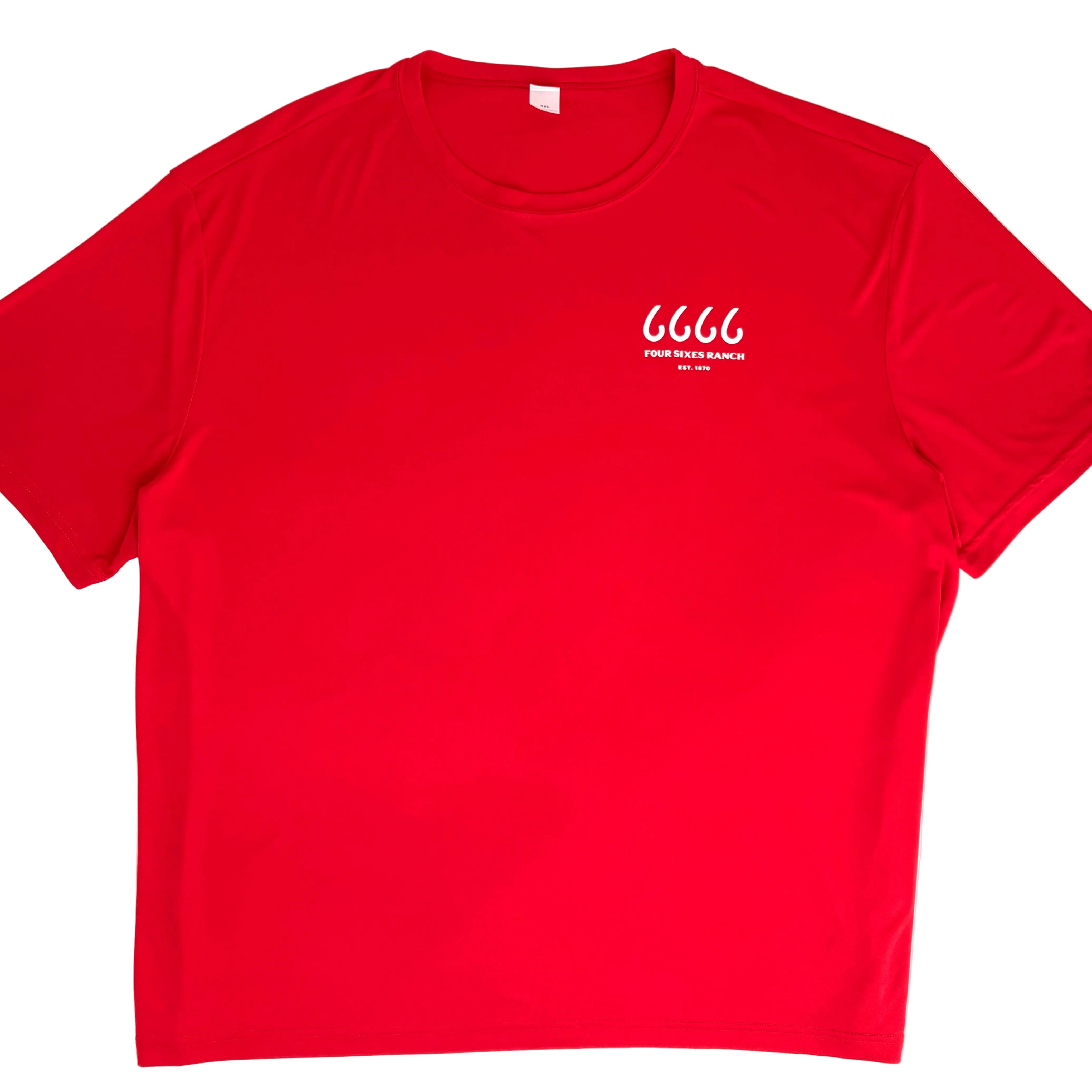 *SALE* Four Sixes Men's Red Sport-Tek