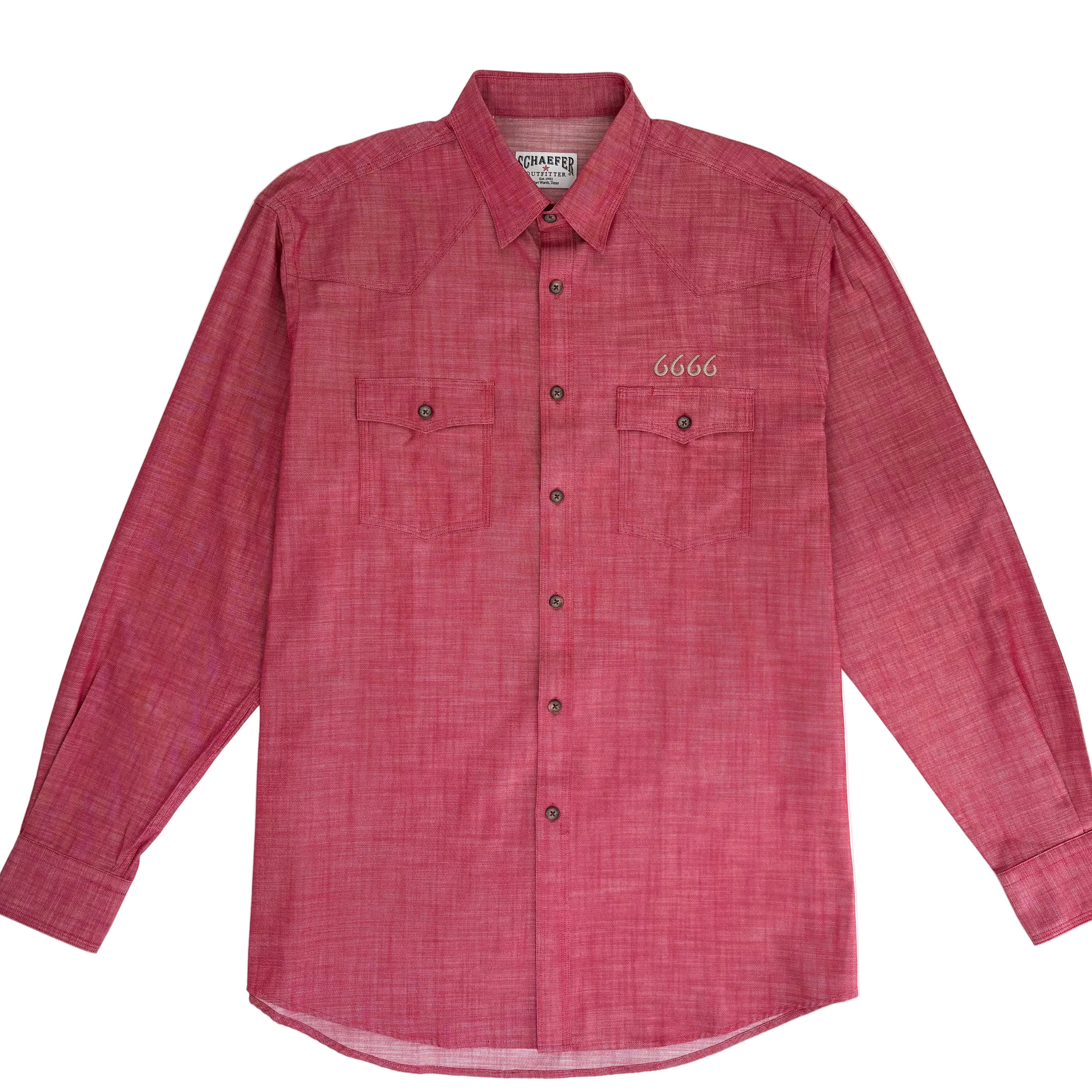 *SALE* Schaefer LS Crimson Red Button Down Shirt