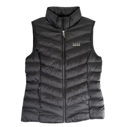 Ladies Lightweight Puffer Vest - Black