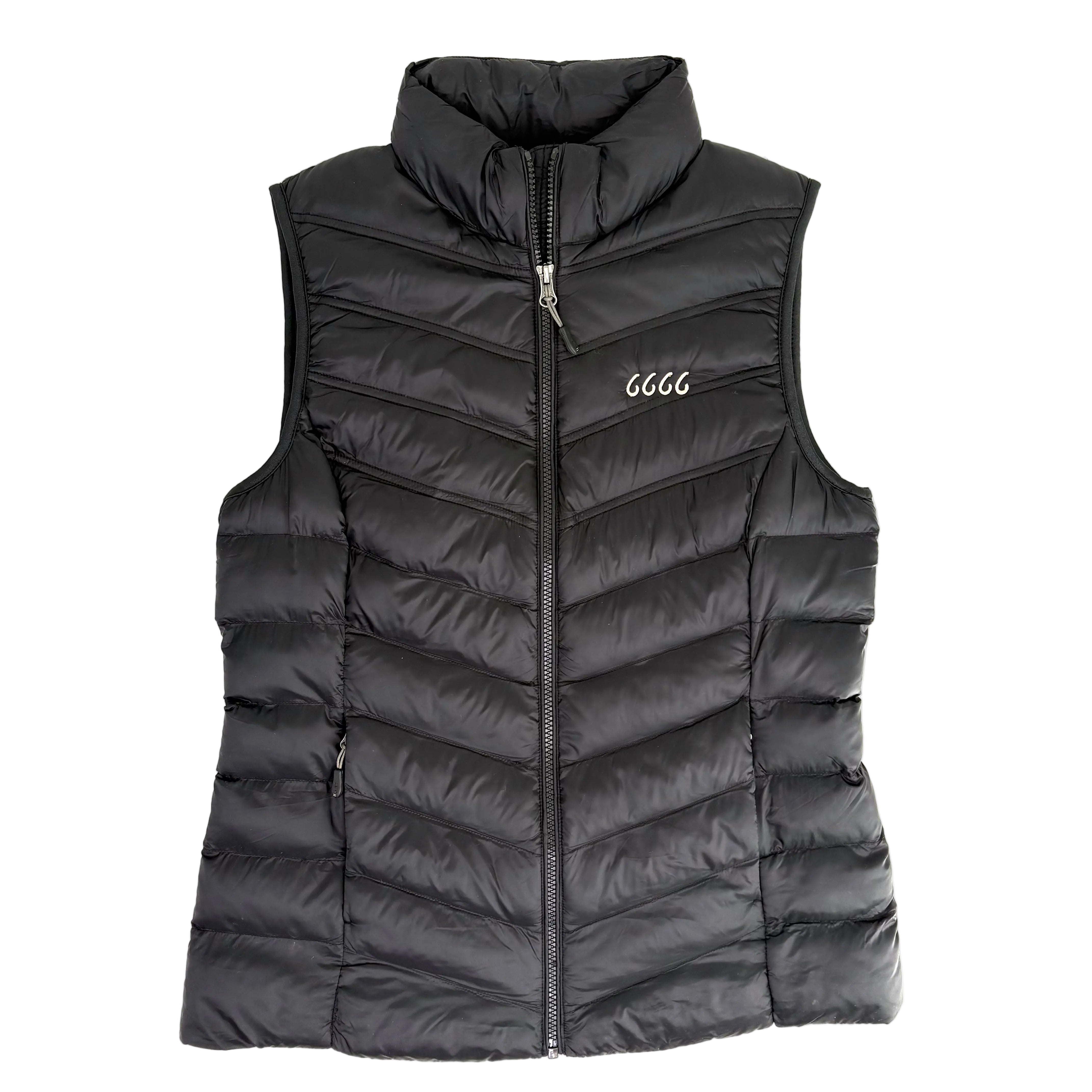 Ladies Lightweight Puffer Vest - Black