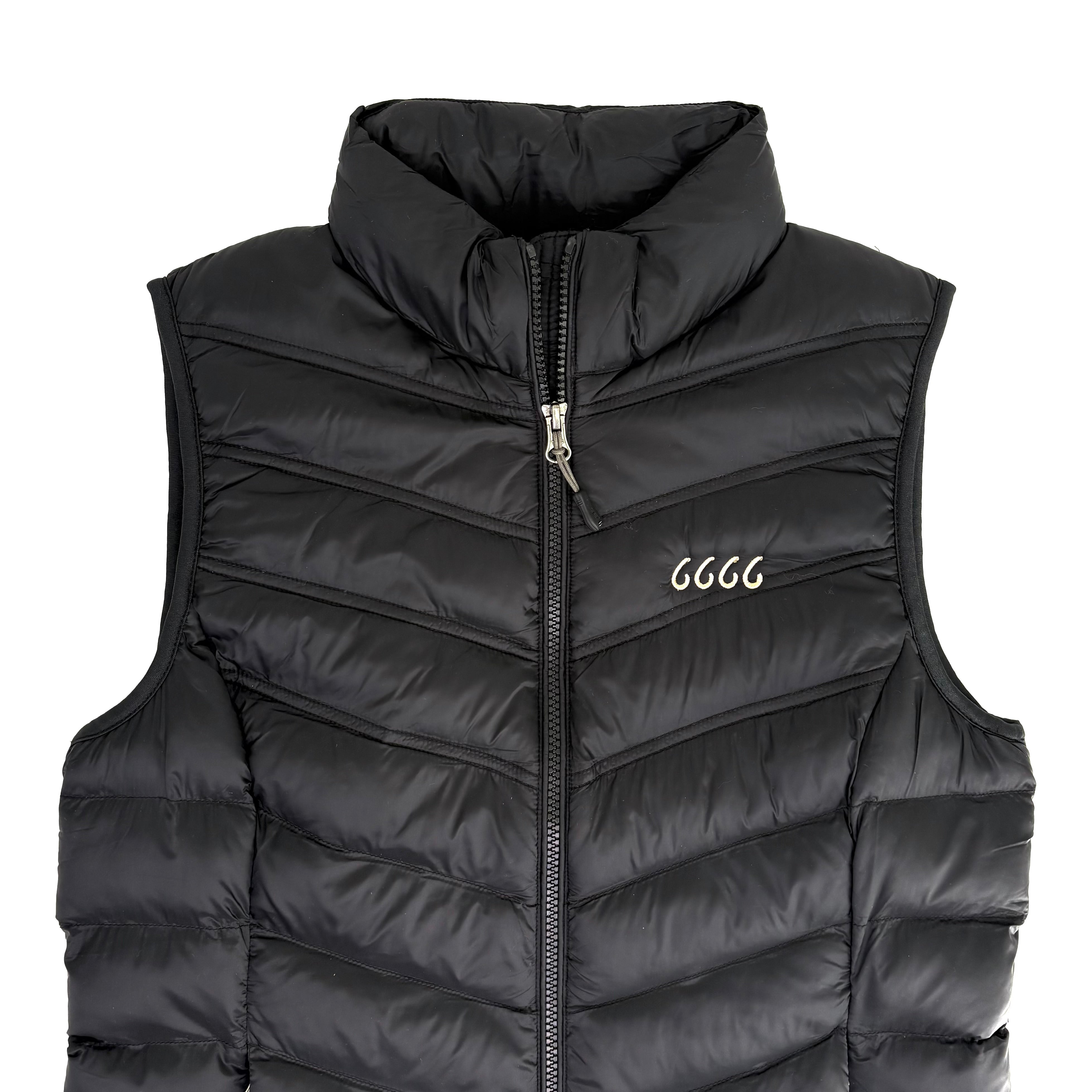 Ladies Lightweight Puffer Vest - Black