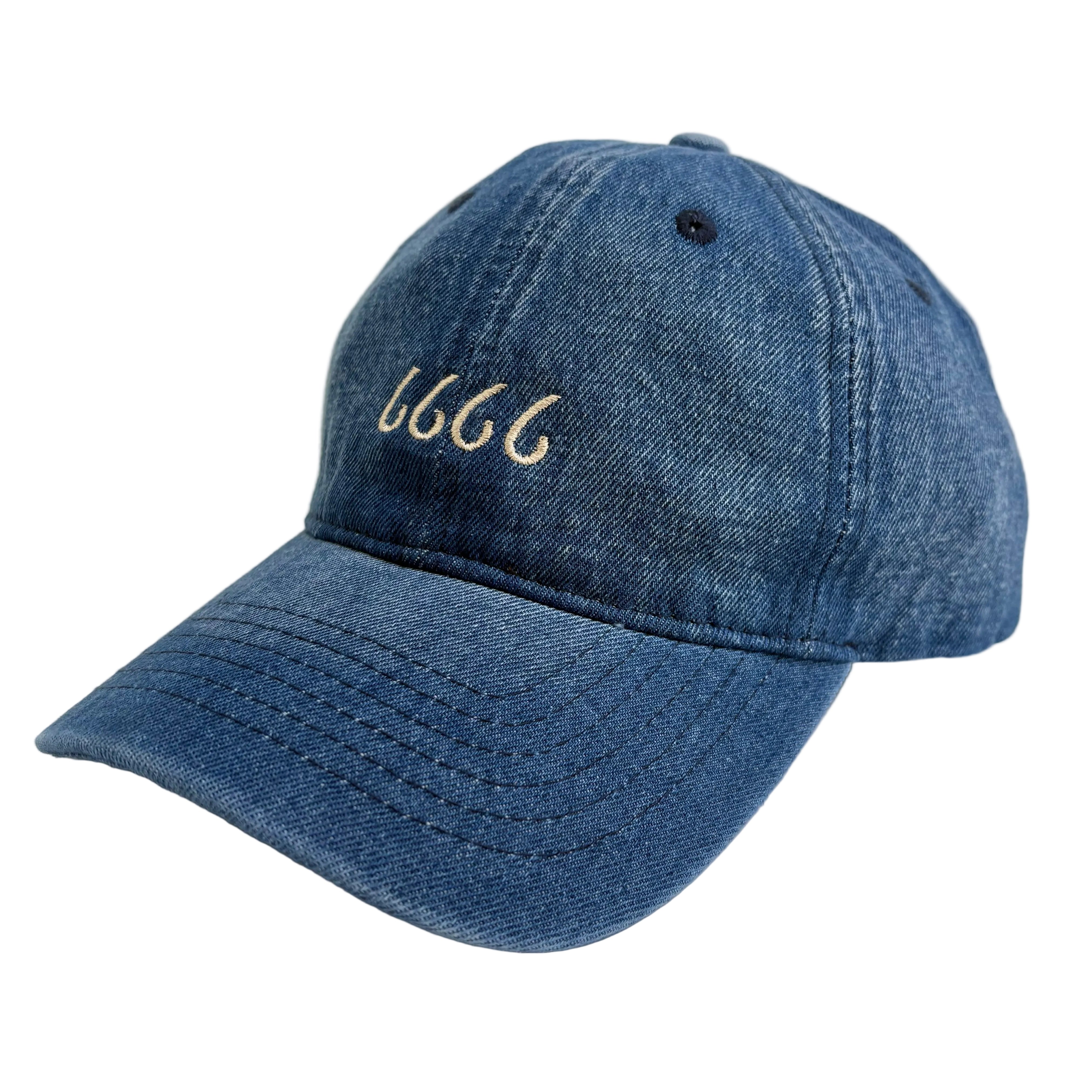 Dark Denim Washed Cap