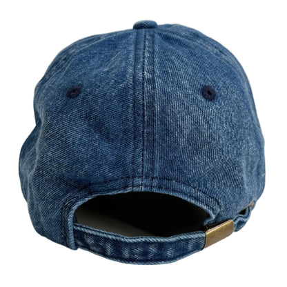 Dark Denim Washed Cap