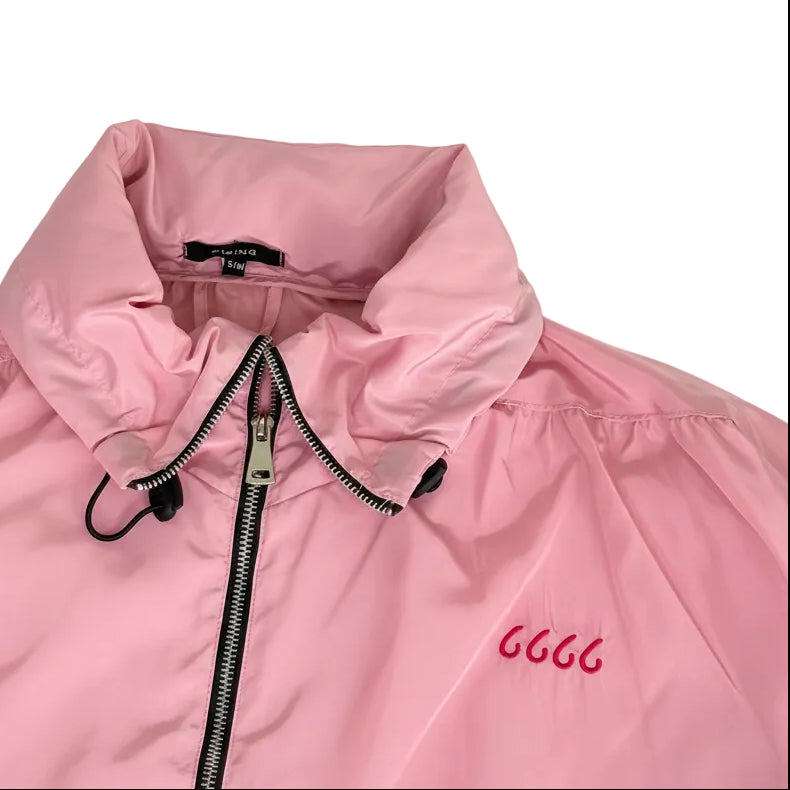 High Neck Hooded Jacket