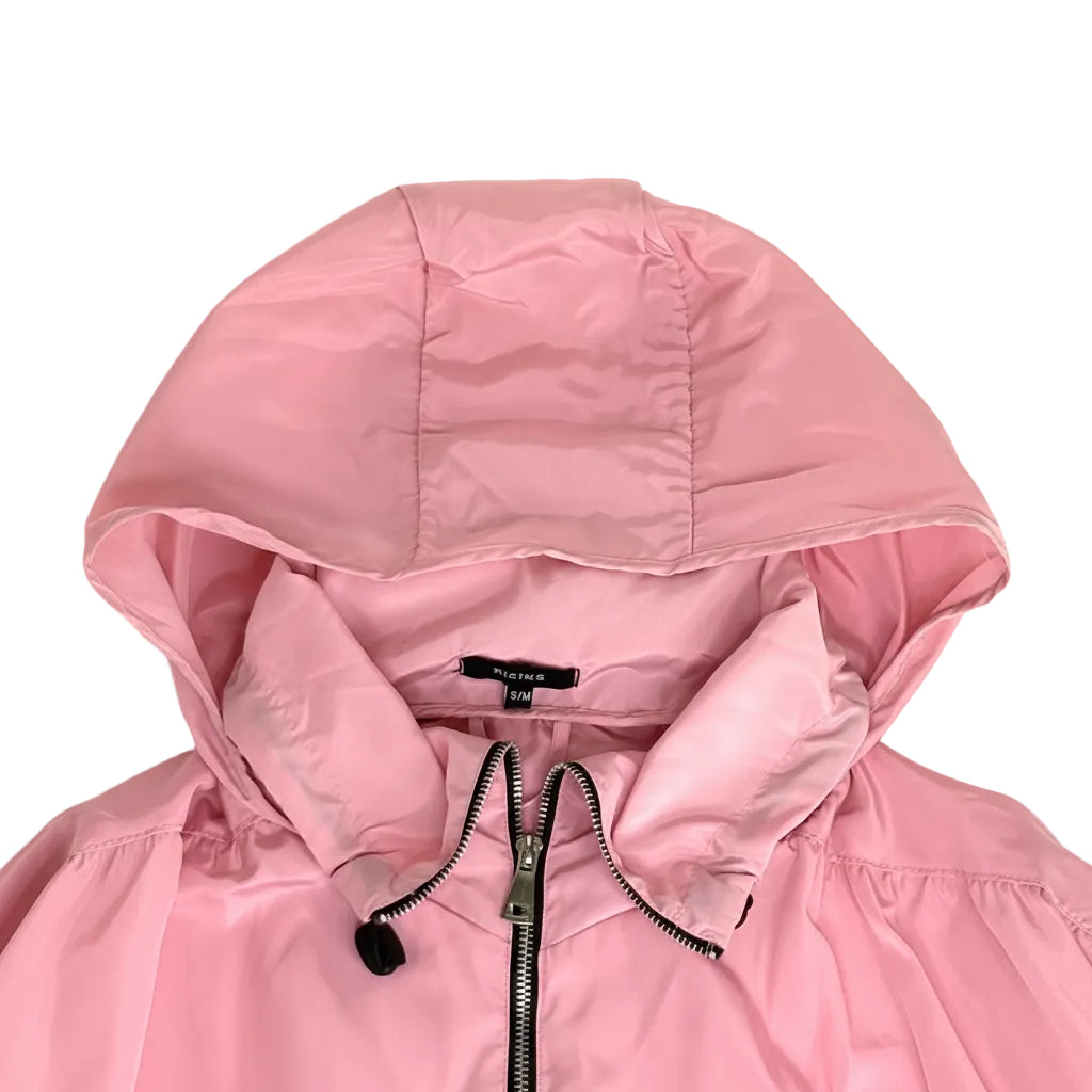 High Neck Hooded Jacket