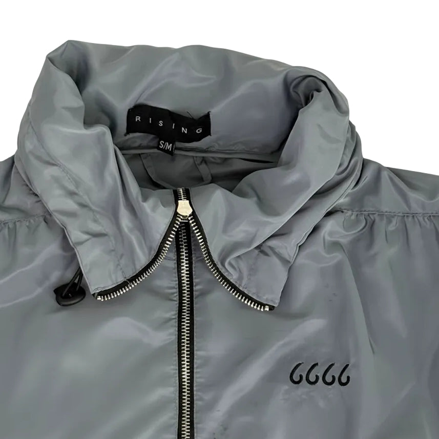High Neck Hooded Jacket