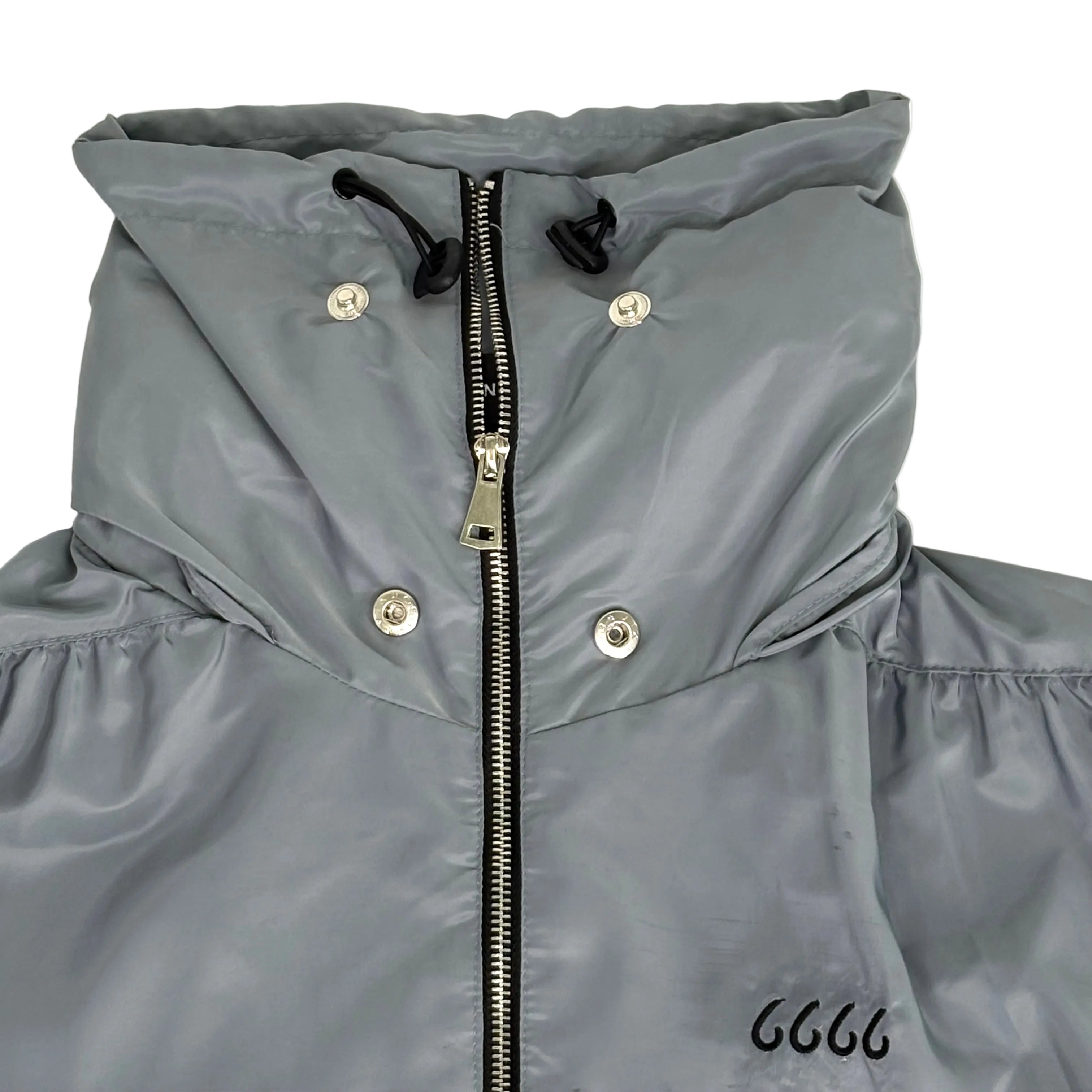 High Neck Hooded Jacket