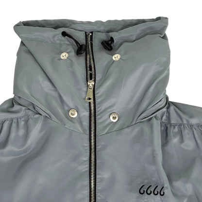 High Neck Hooded Jacket