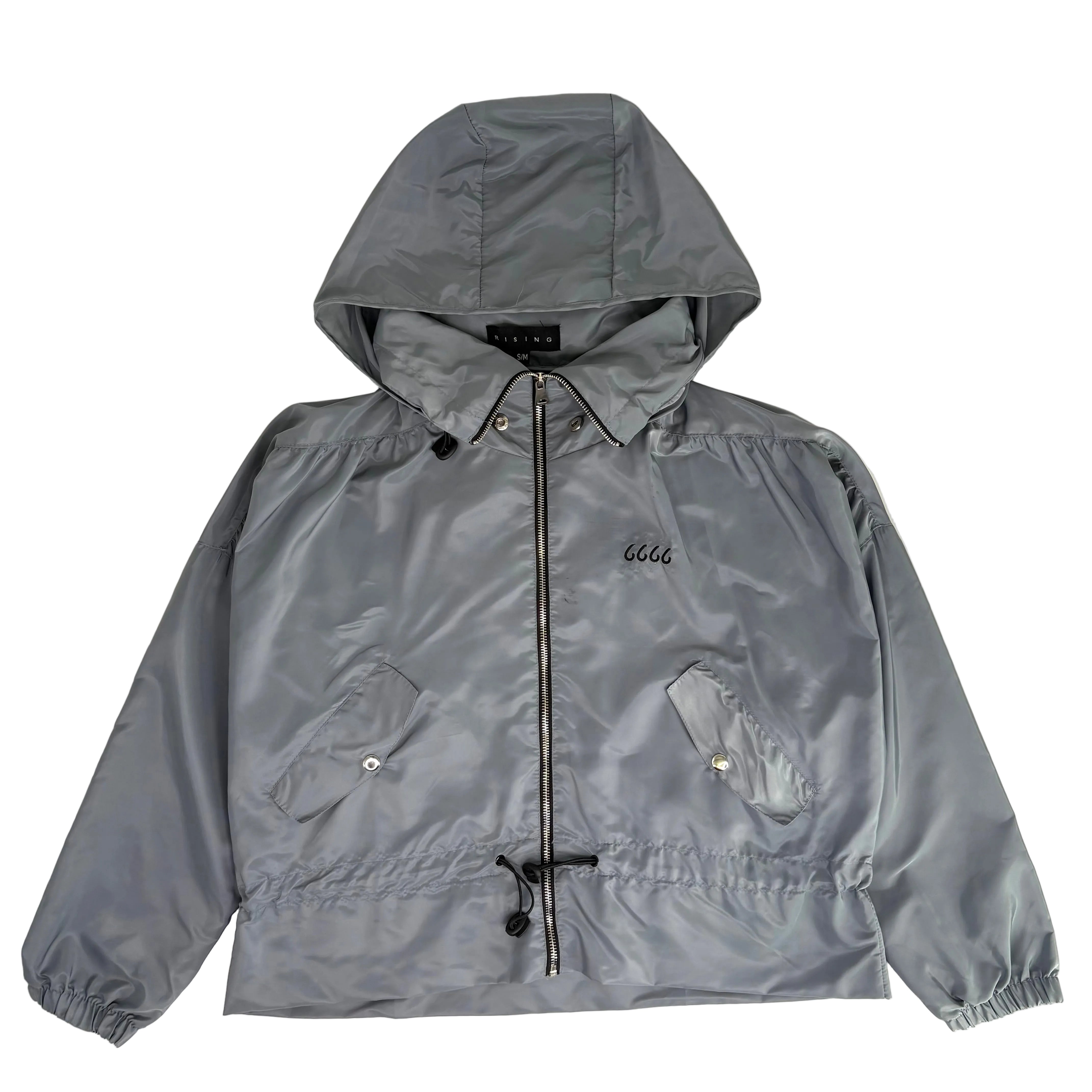 High Neck Hooded Jacket