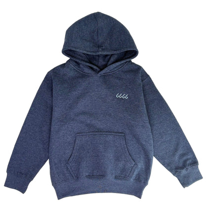 Youth Heather Navy Hoodie