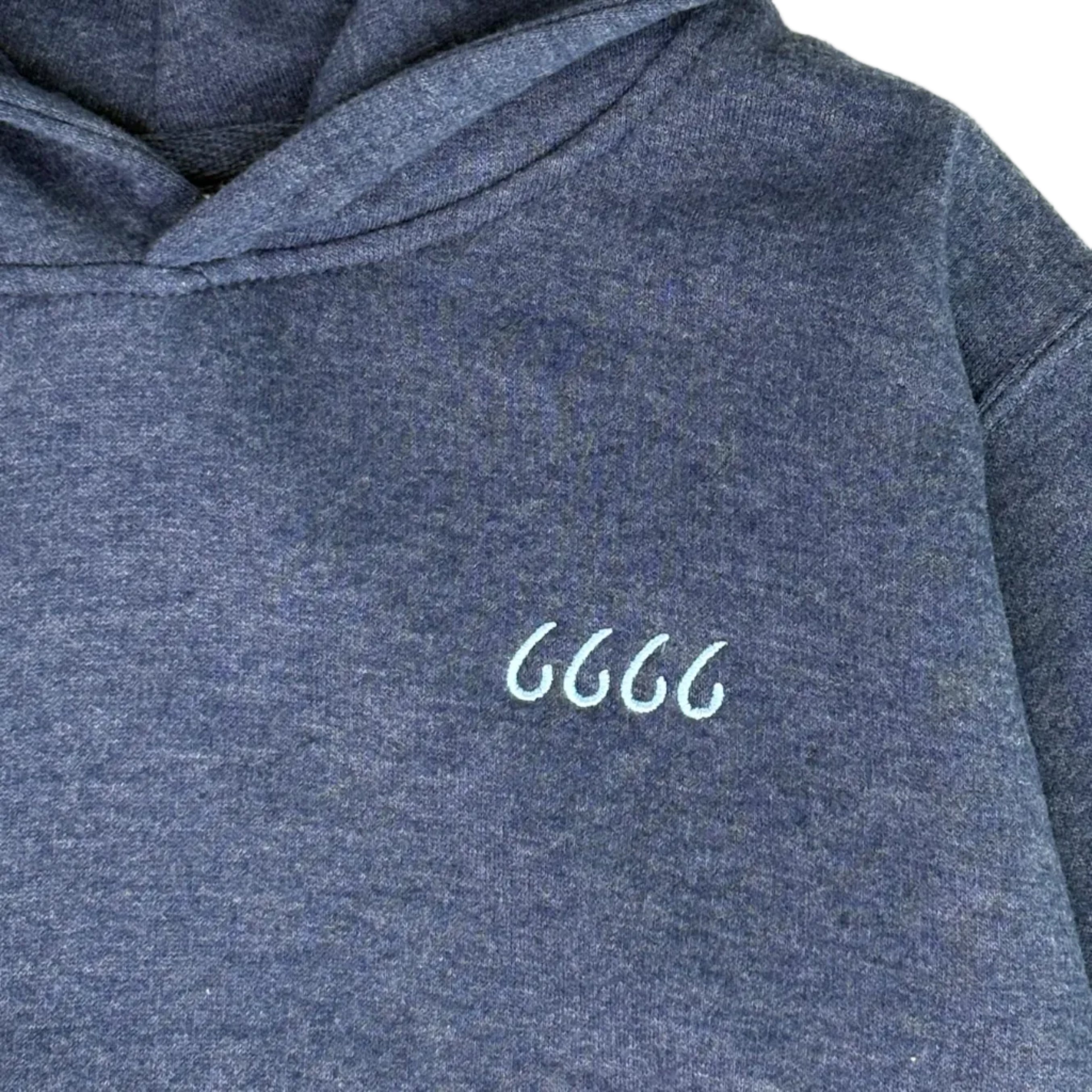 Youth Heather Navy Hoodie