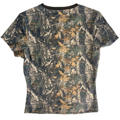 Dark Woodland Camo Baby Tee