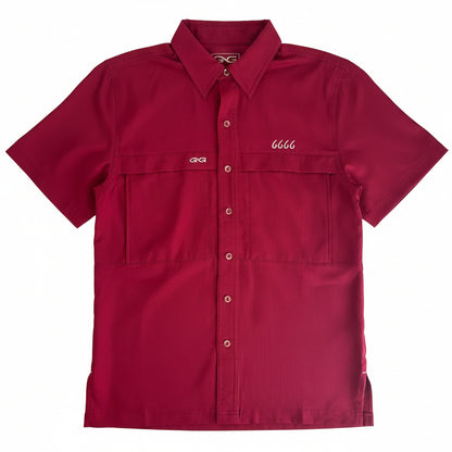 GameGuard Oxblood Scout Shirt- Short Sleeve