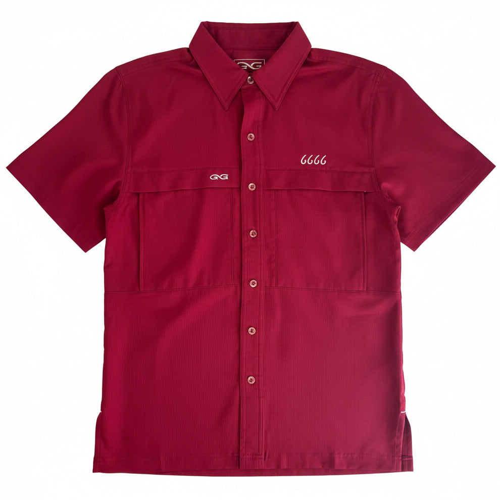 GameGuard Oxblood Scout Shirt- Short Sleeve