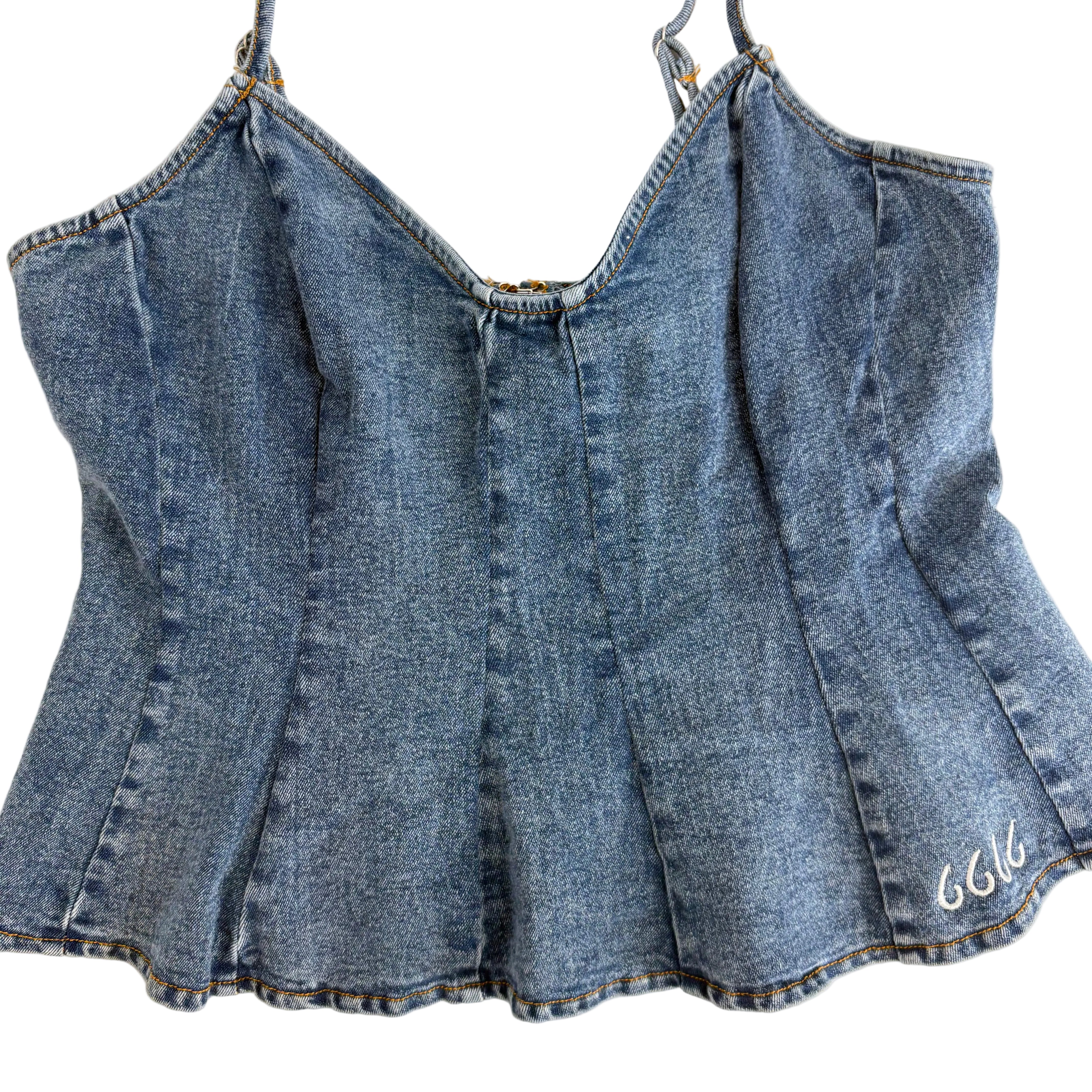 Denim Cami Top
