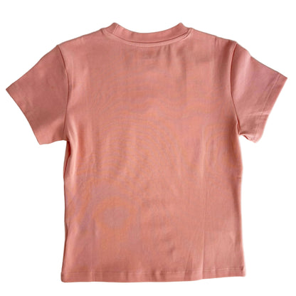 Essential Fitted Cotton Crewneck Tee