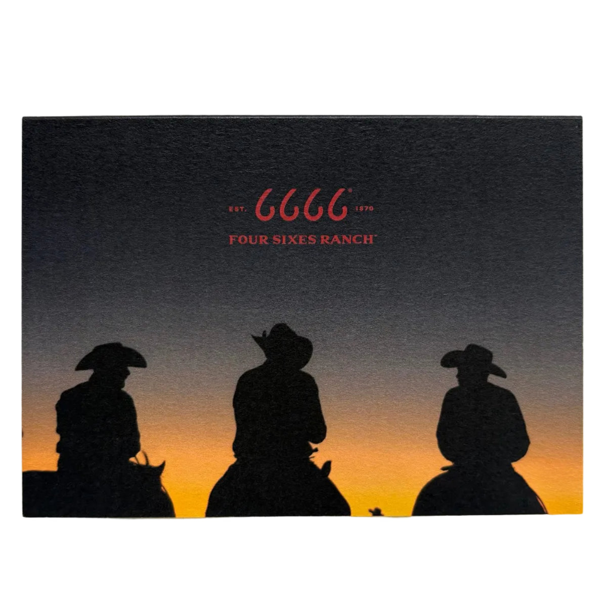 Four Sixes Ranch Greeting Card
