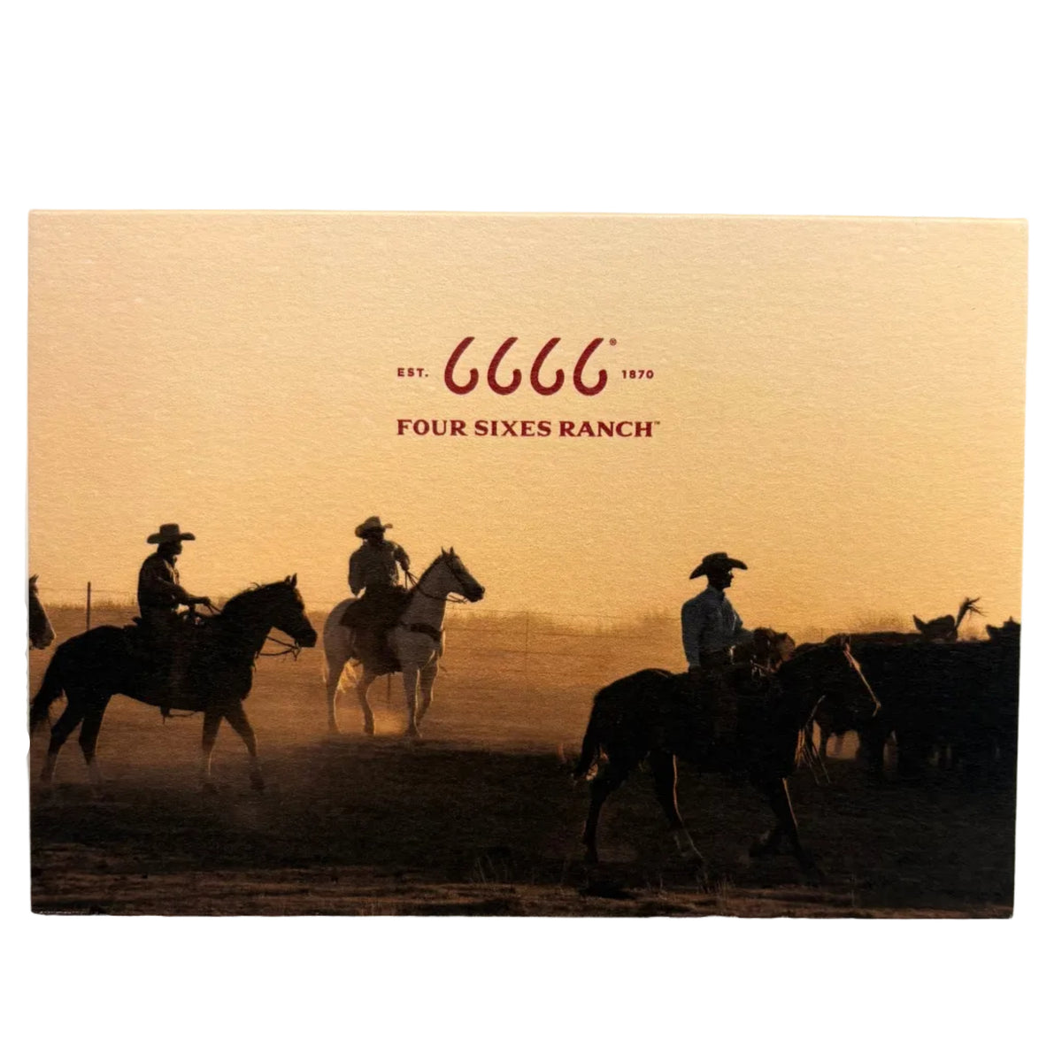 Four Sixes Ranch Greeting Card