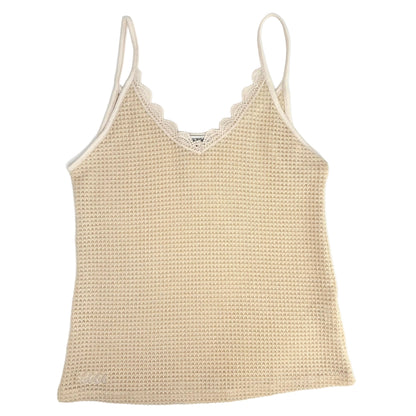 Knit Lace Cami Tank Top