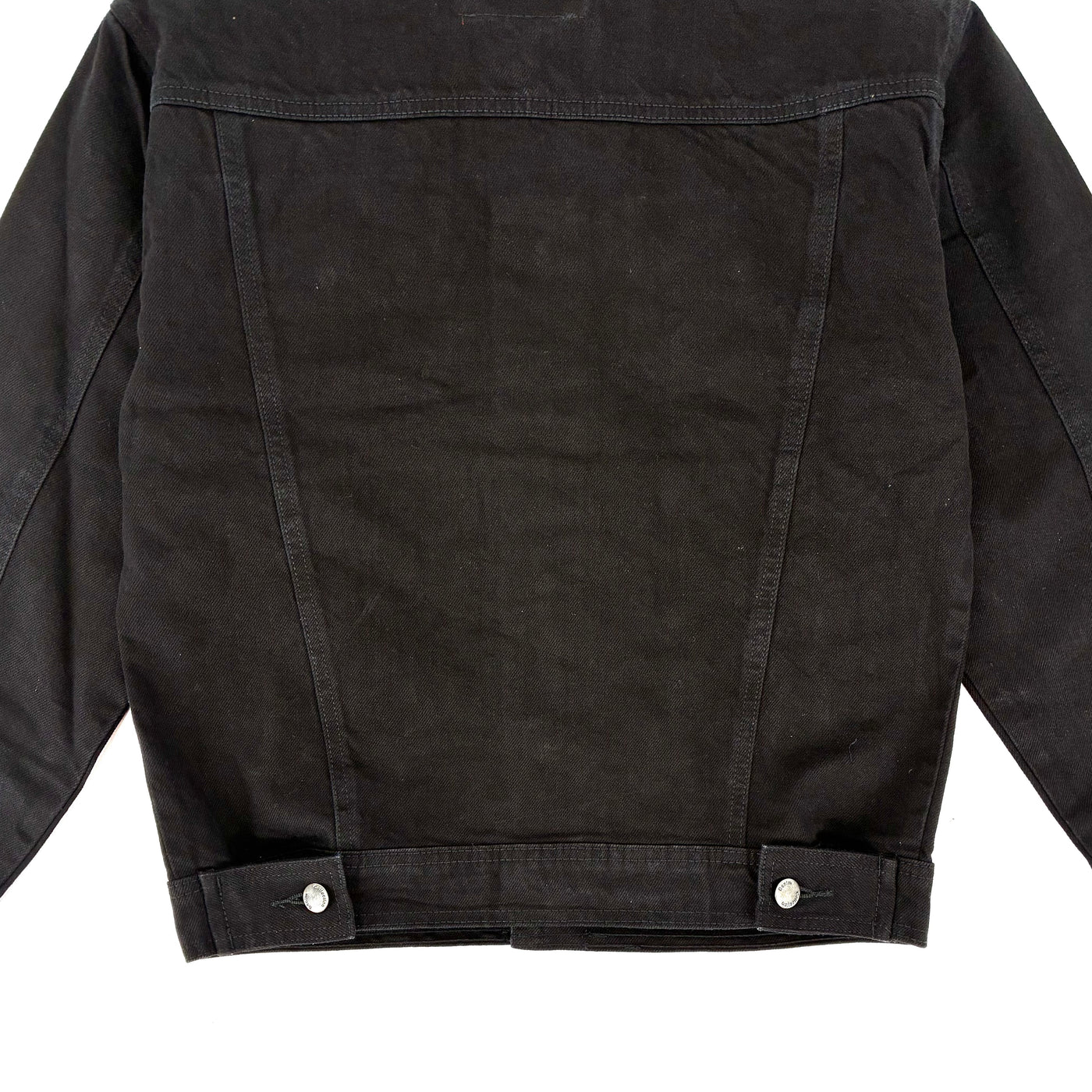 Four Sixes Men's Black Denim Jacket
