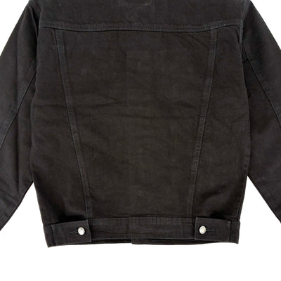 Four Sixes Men's Black Denim Jacket
