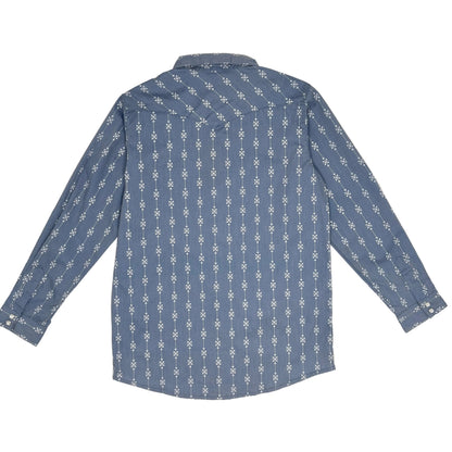 Children's Starlight Vintage Long Sleeve Pearl Snap Shirt