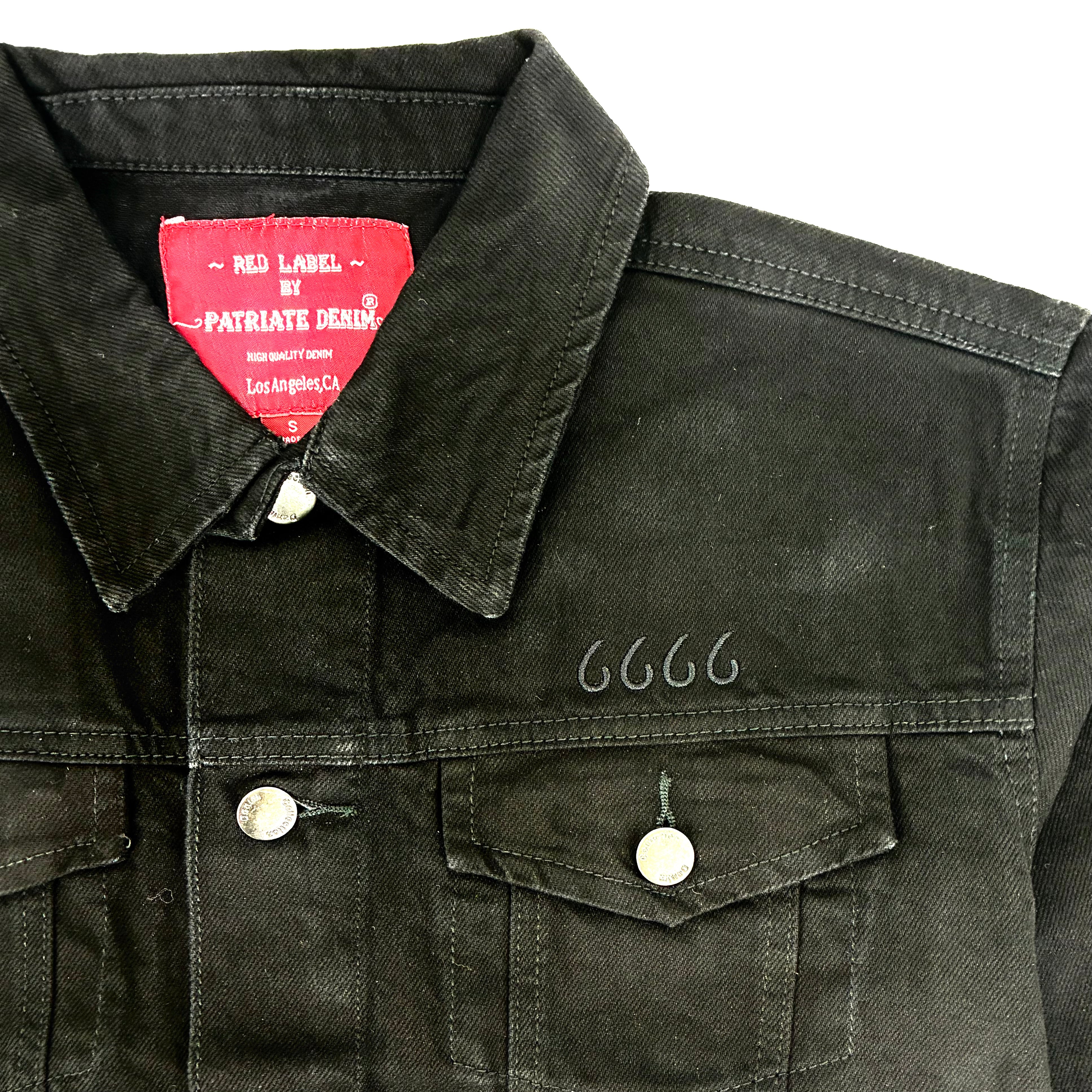 Four Sixes Men's Black Denim Jacket – Shop 6666 Ranch