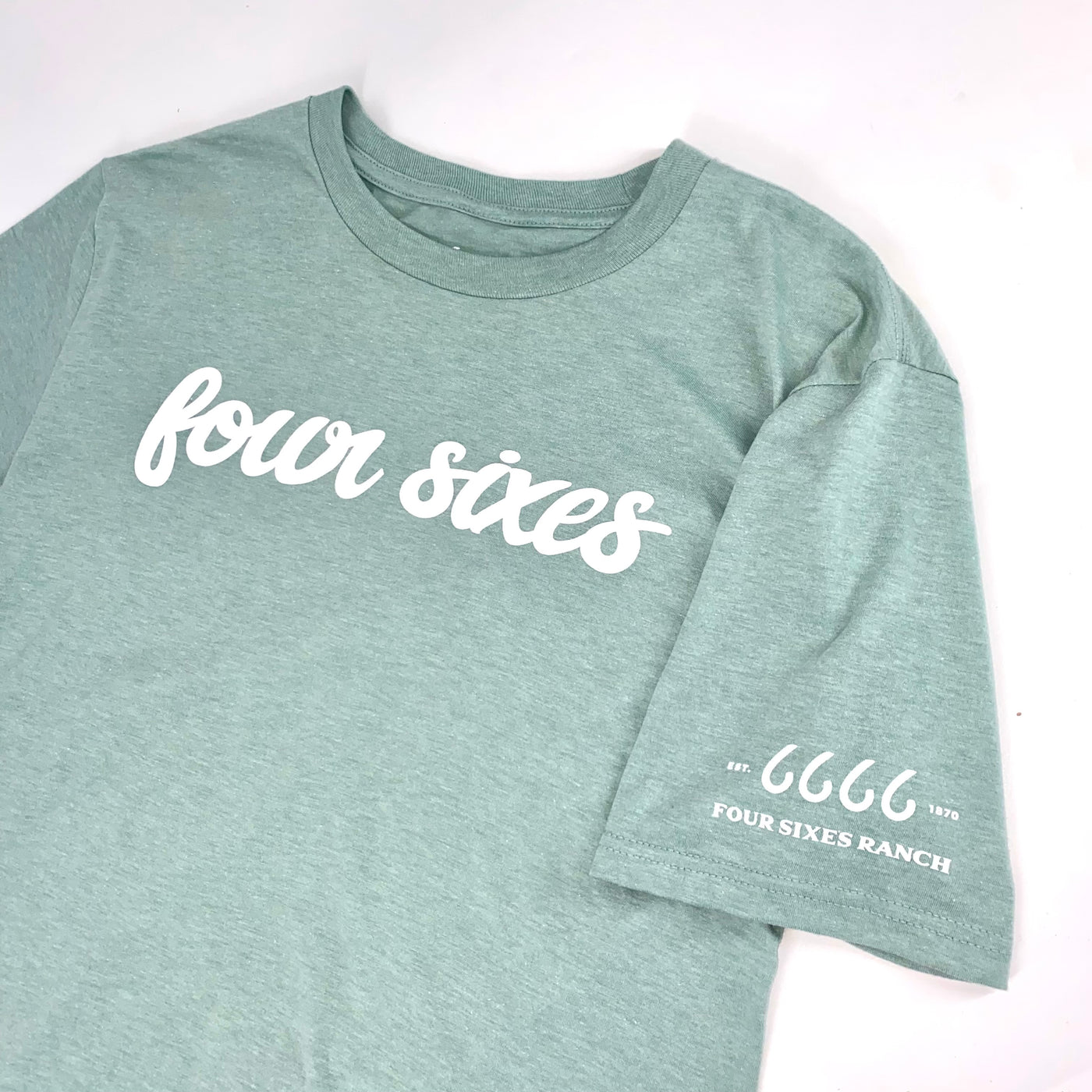 Four Sixes Dusty Sage T-Shirt