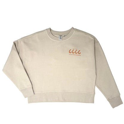 L Barn Cropped Graphic Sweatshirt